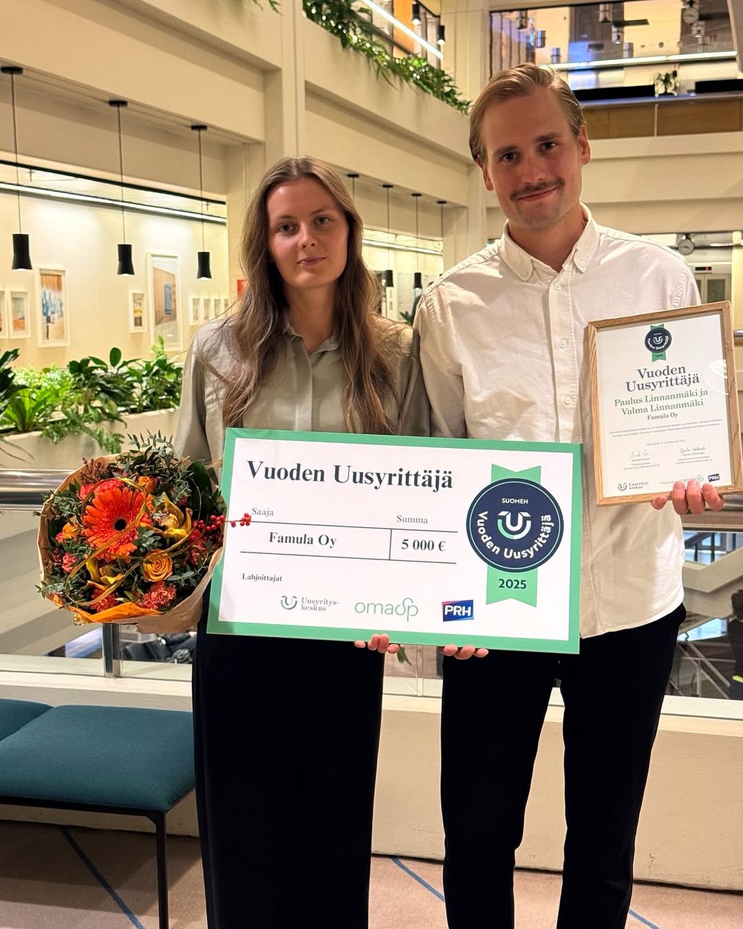 Vuoden Uusyrittäjä 2025